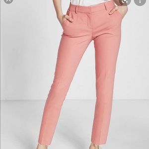 Pink Express Skinny Mid Rise Stretch Dress Pants